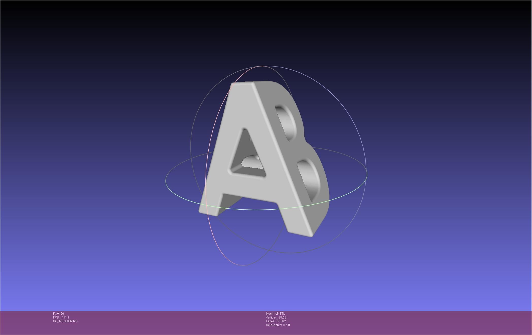 AB Textflip Geometry 3D print model_3