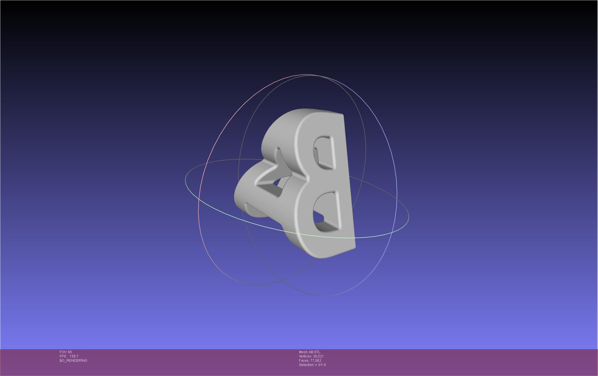 AB Textflip Geometry 3D print model_14