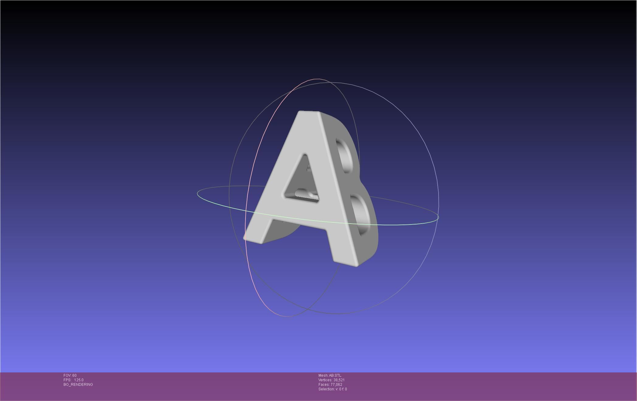 AB Textflip Geometry 3D print model_17