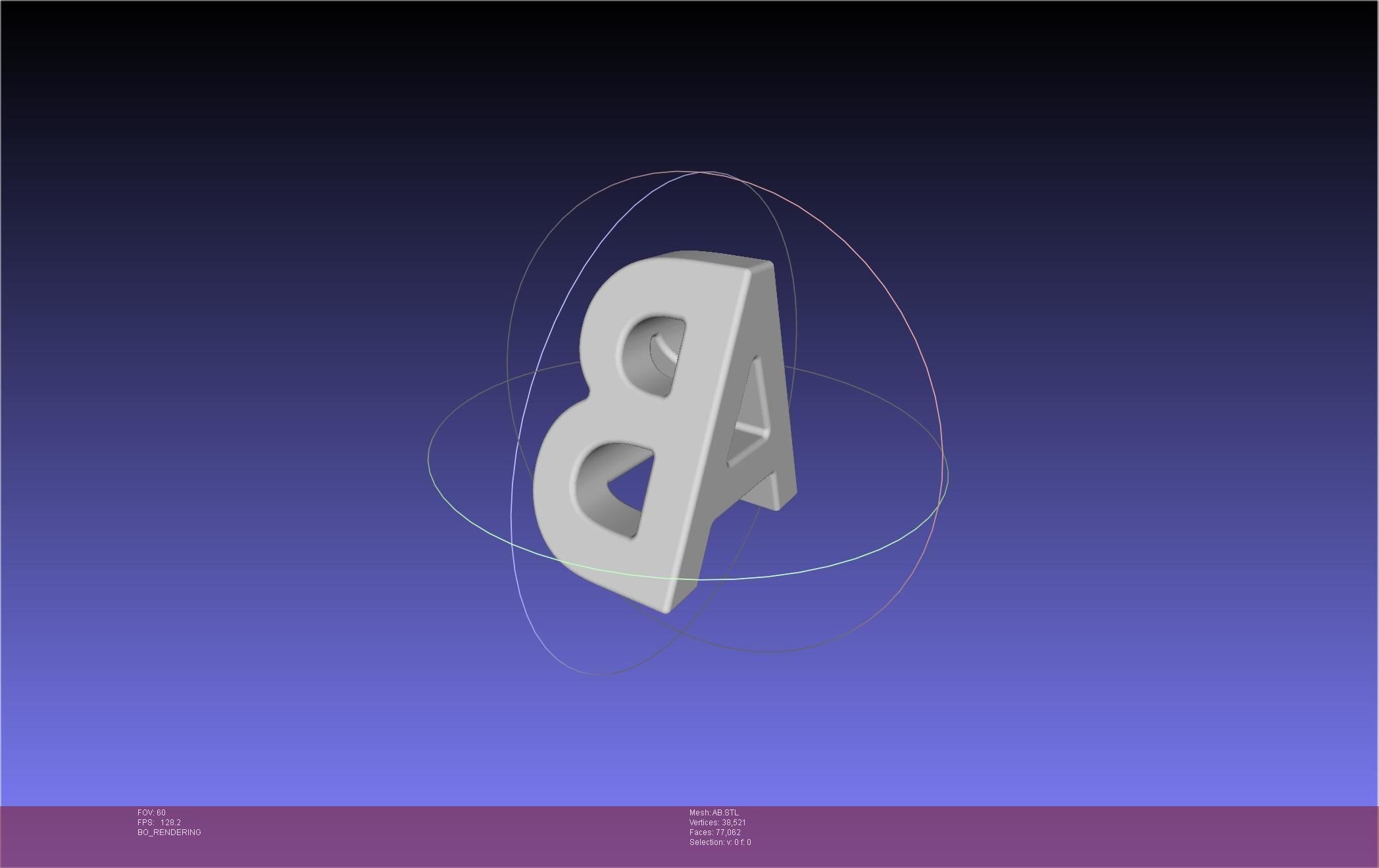 AB Textflip Geometry 3D print model_12