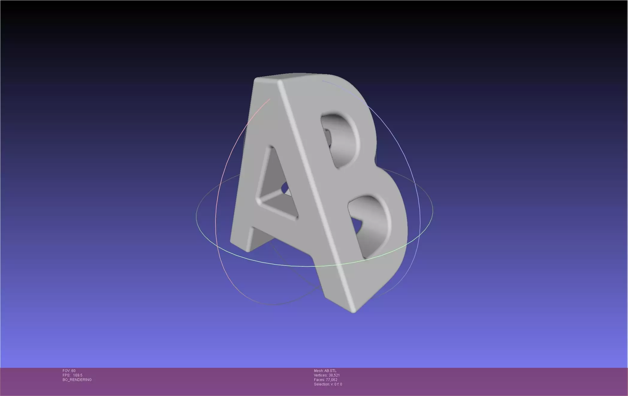 AB Textflip Geometry 3D print model_0