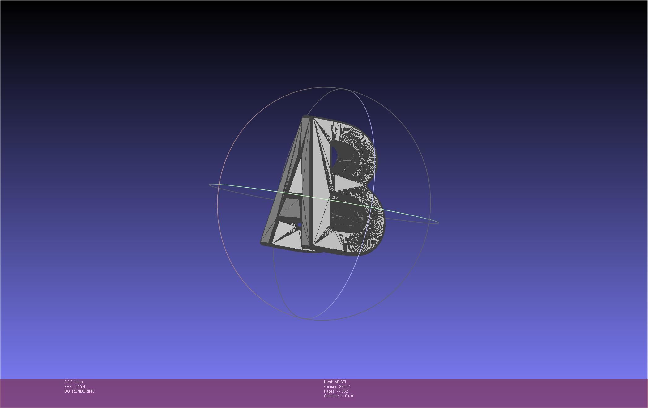 AB Textflip Geometry 3D print model_39