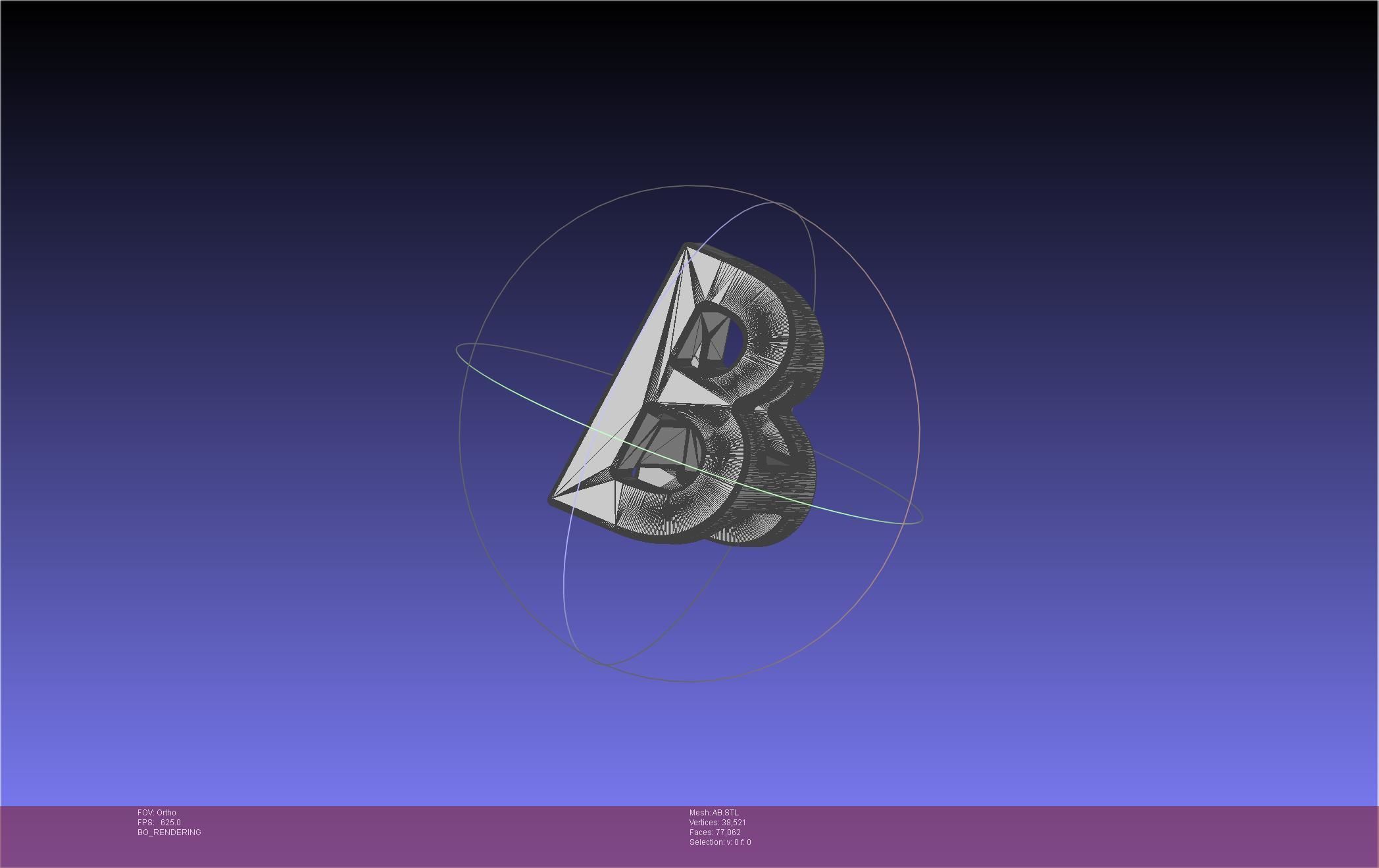 AB Textflip Geometry 3D print model_37