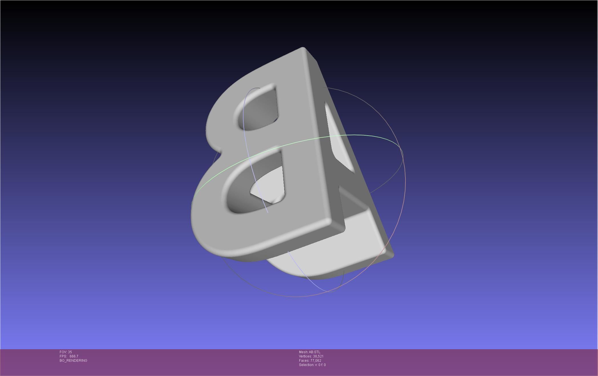 AB Textflip Geometry 3D print model_57