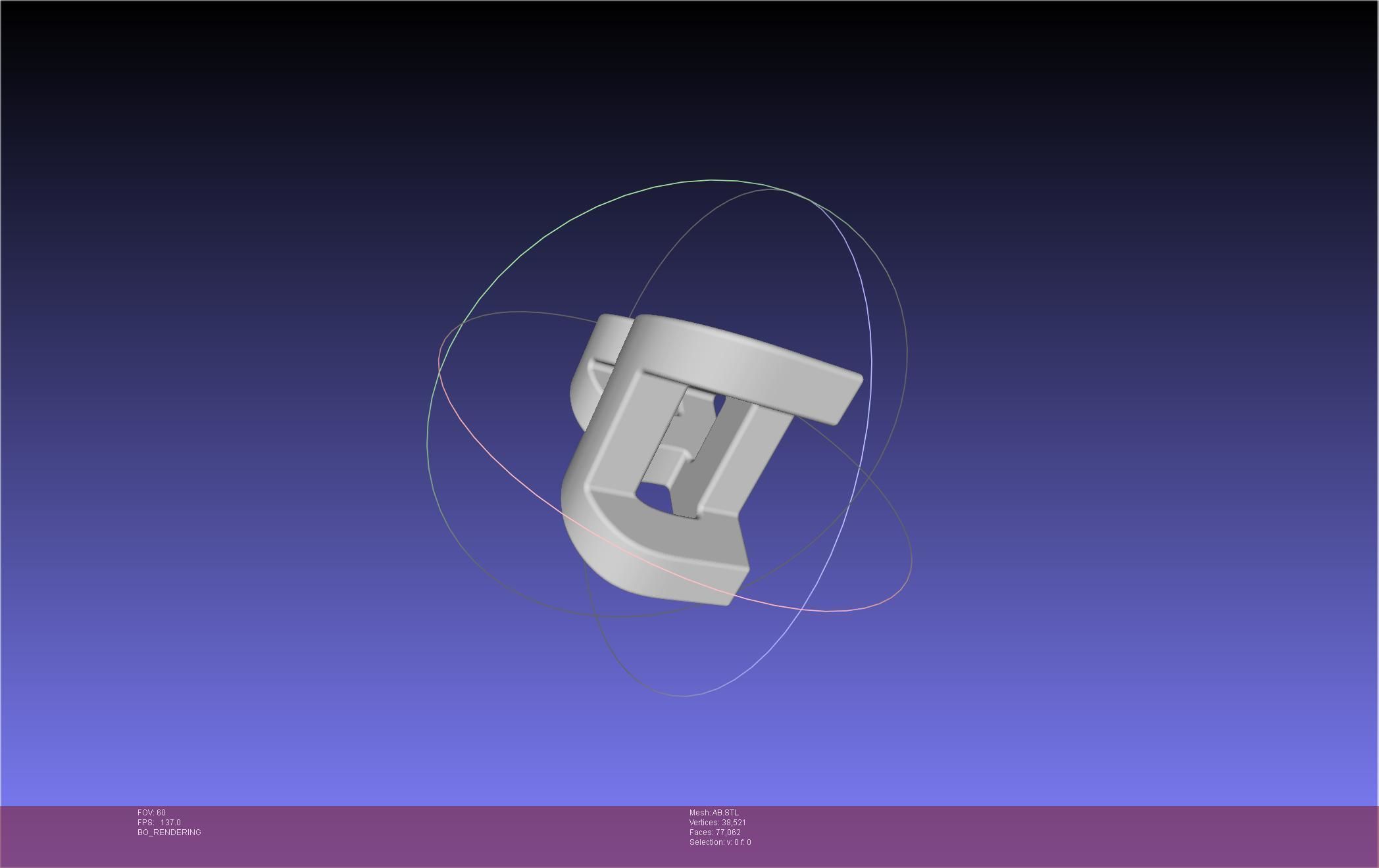 AB Textflip Geometry 3D print model_24