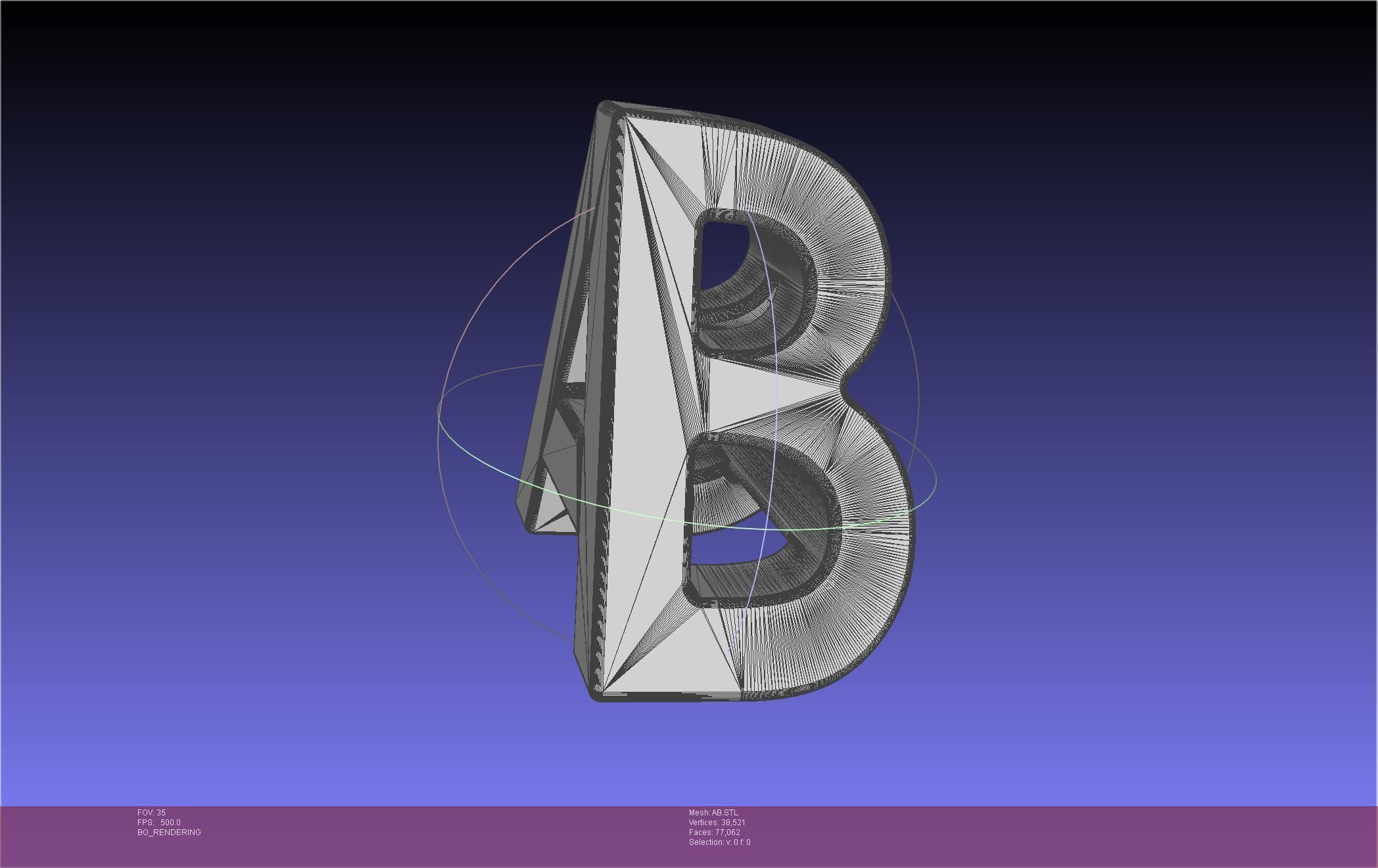 AB Textflip Geometry 3D print model_44