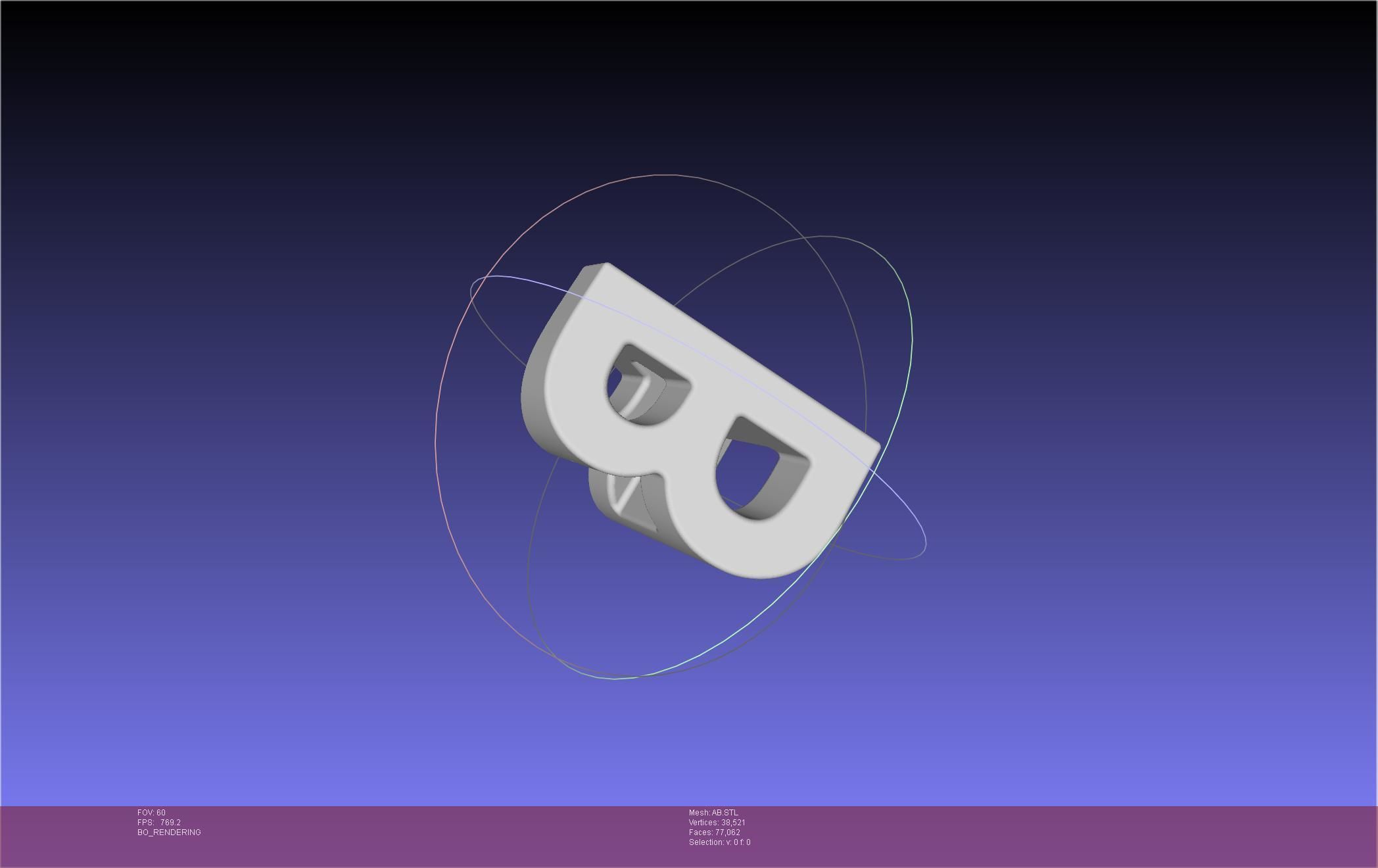 AB Textflip Geometry 3D print model_32