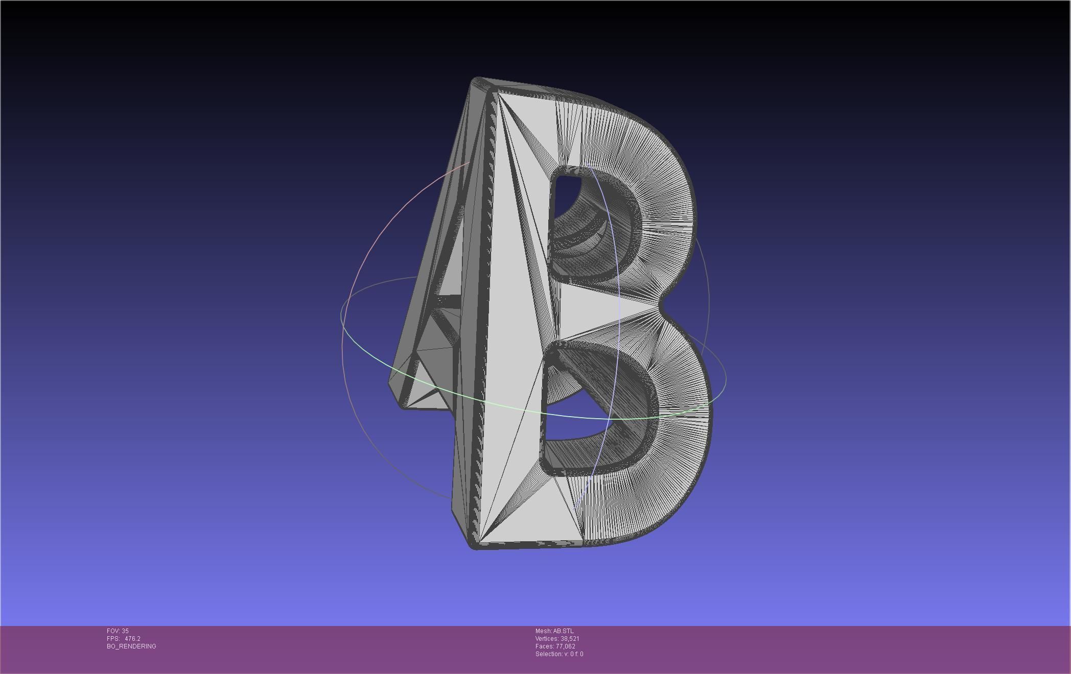 AB Textflip Geometry 3D print model_43