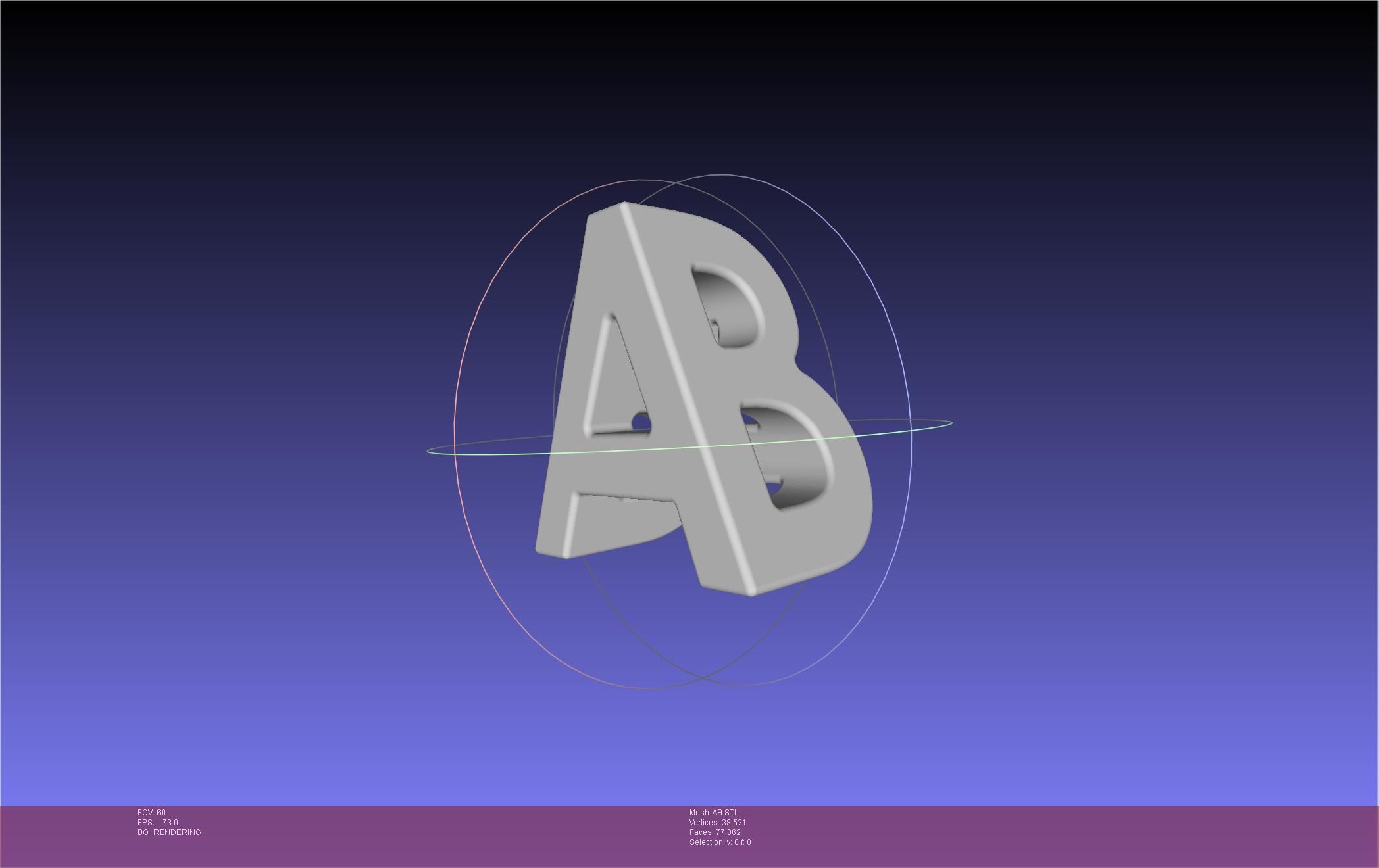 AB Textflip Geometry 3D print model_8