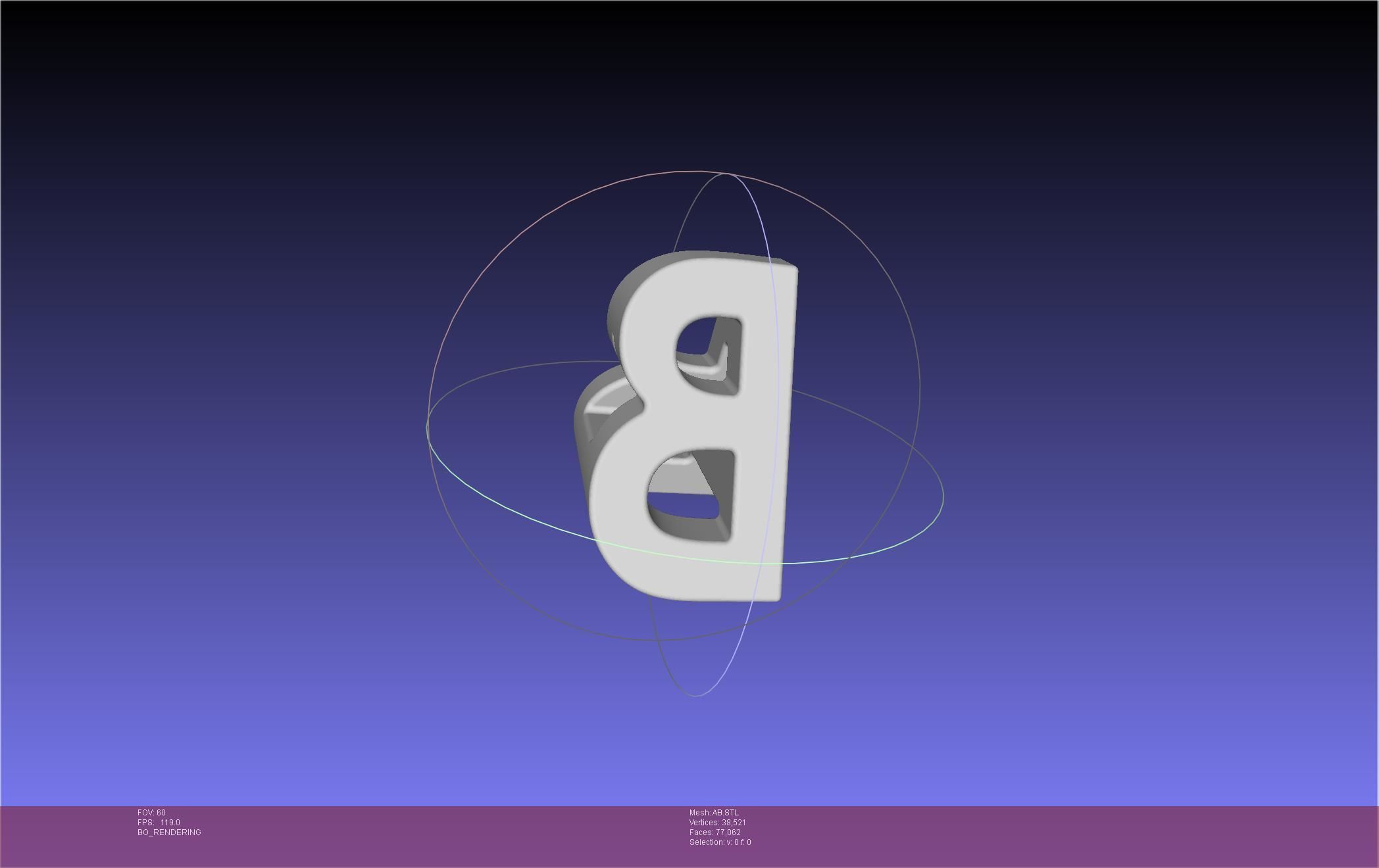 AB Textflip Geometry 3D print model_13