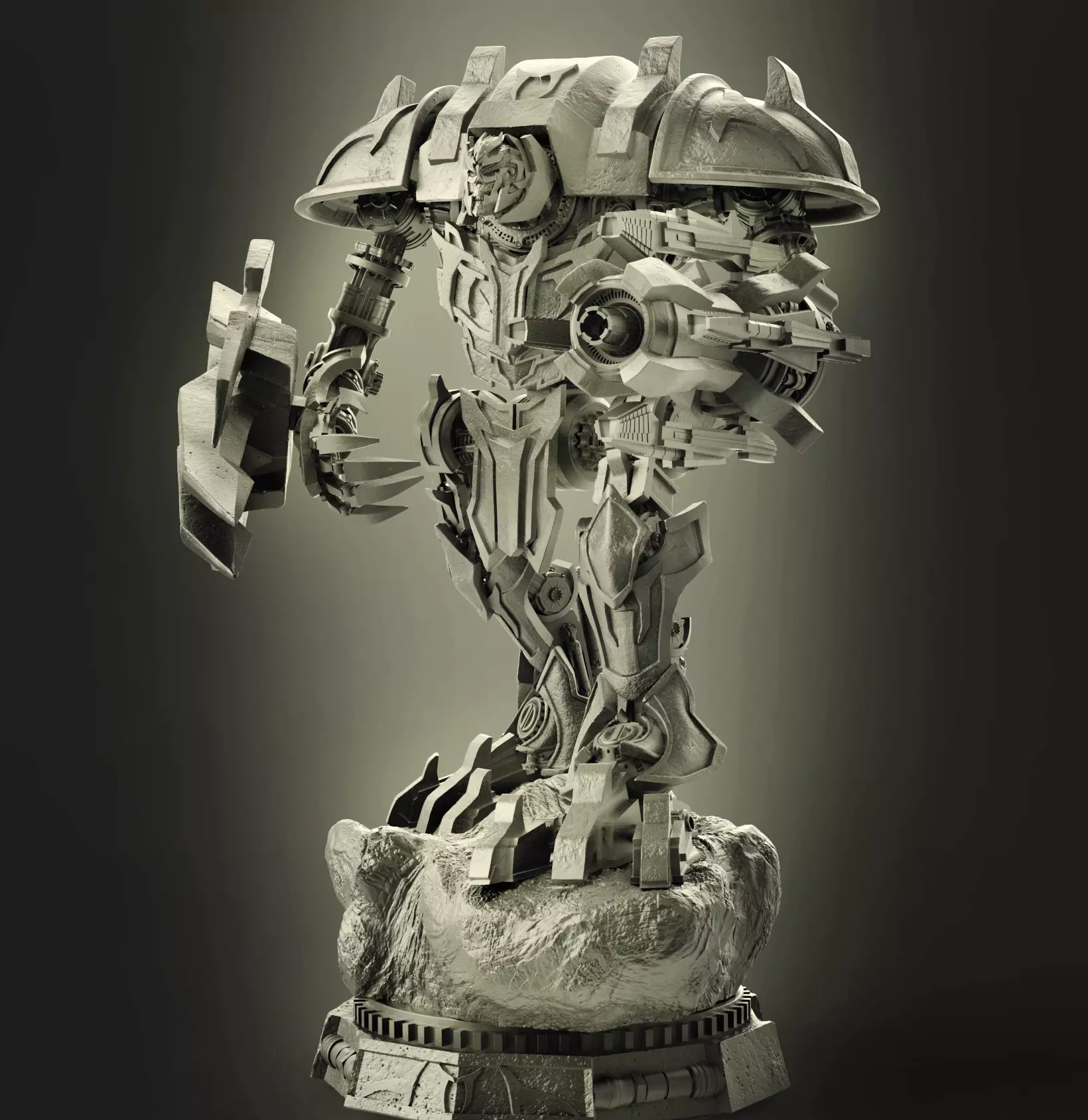 Robot Grimdark 3D print model