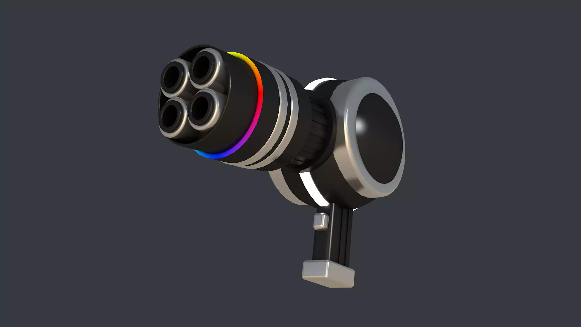 Paint Gun 3D model_0