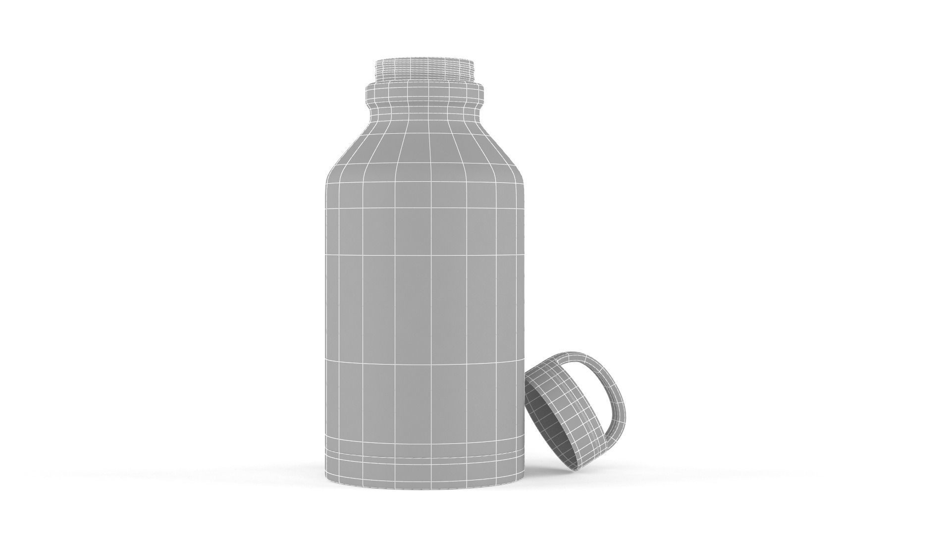 Water Bottle 3D model_10