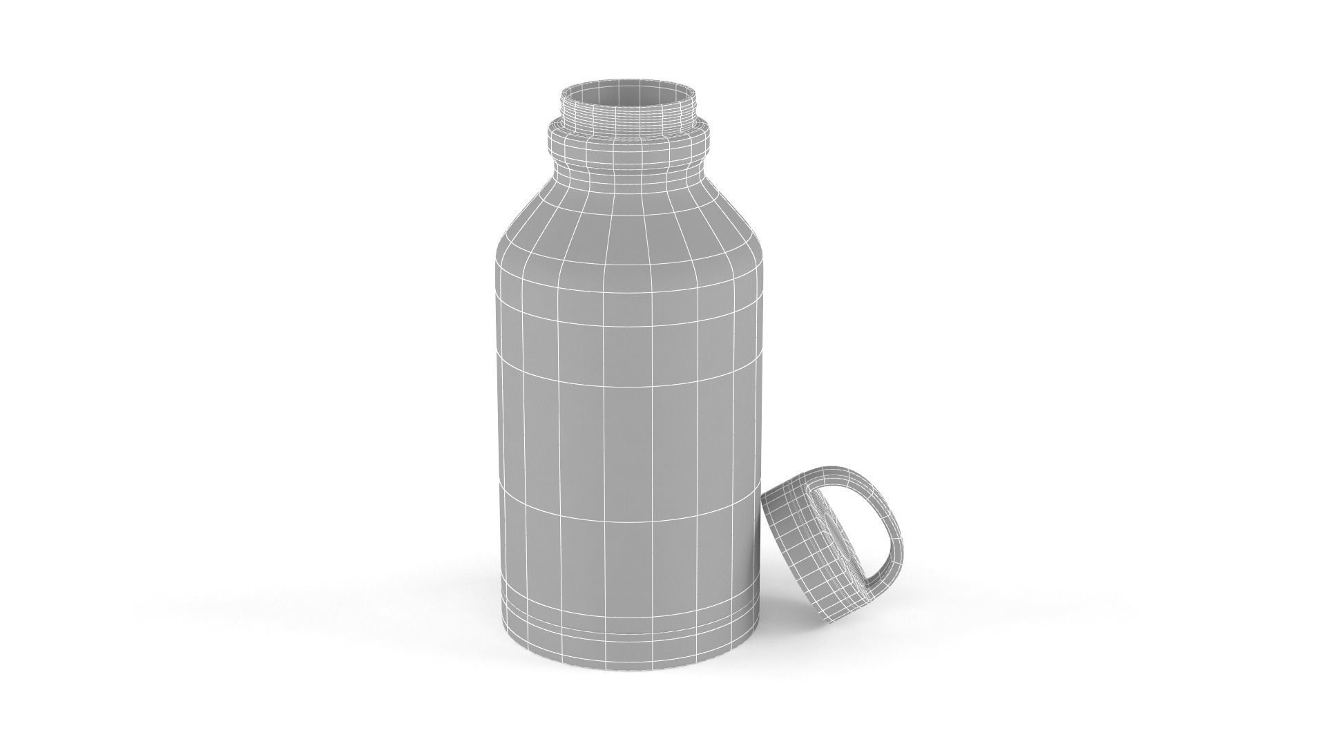 Water Bottle 3D model_11