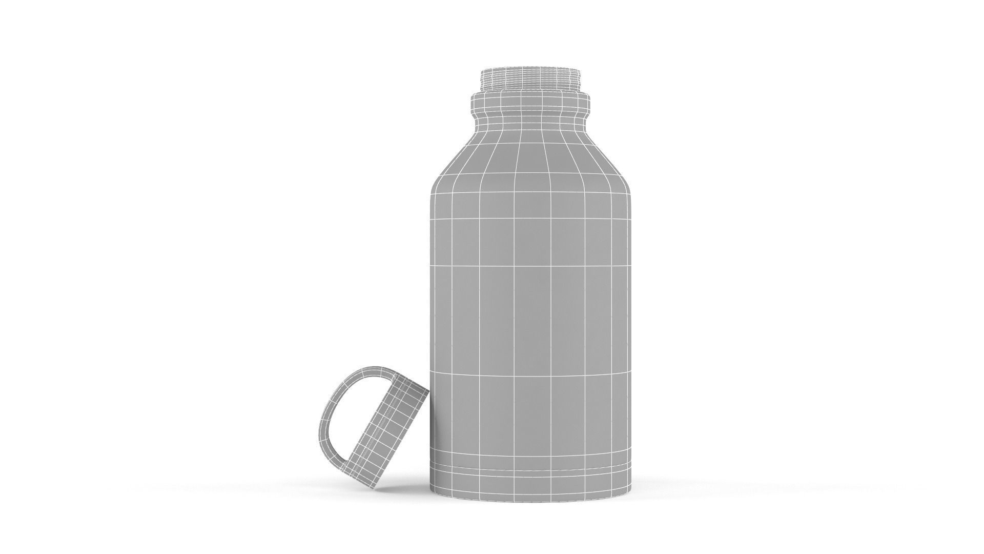 Water Bottle 3D model_9