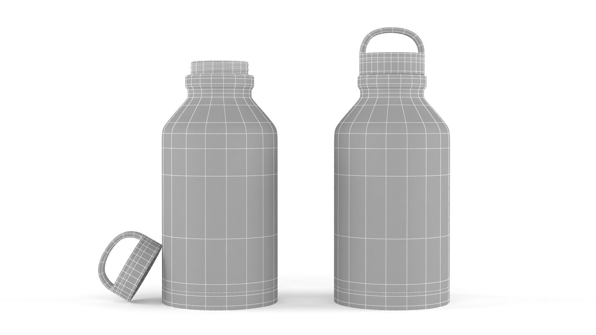 Water Bottle 3D model_6