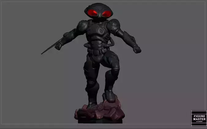 BLACK MANTA AQUAMAN DC MOVIE CHARACTER VILLAIN