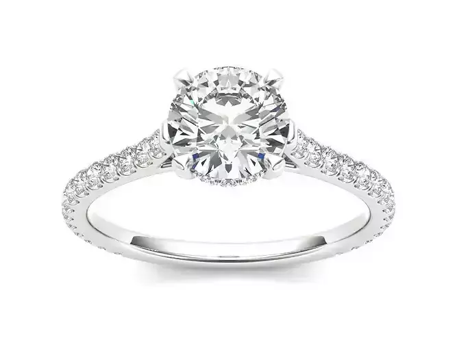 Solitaire ring model