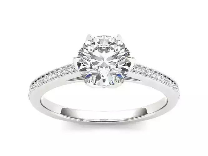 Solitaire ring model