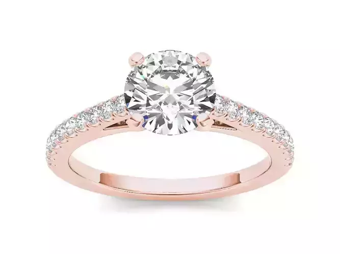 Solitaire ring model