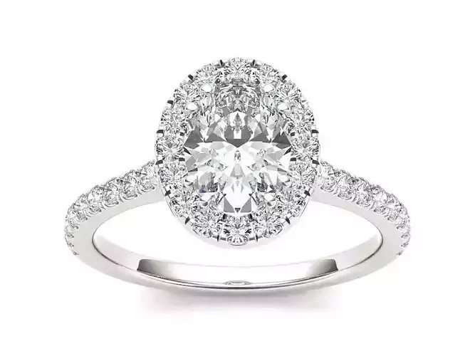 Solitaire ring model