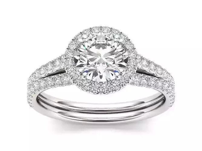 Solitaire ring model
