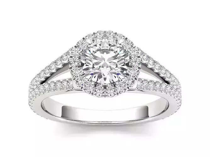 Solitaire ring model