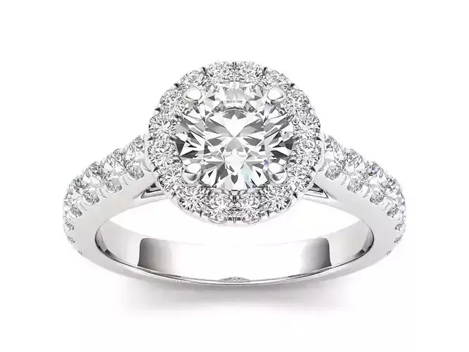 Solitaire ring model