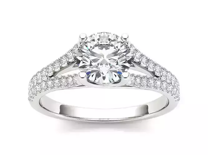 Solitaire ring model