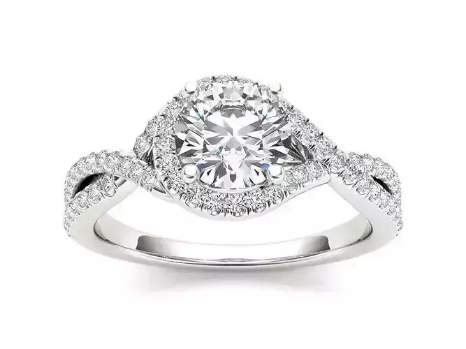 Solitaire ring model