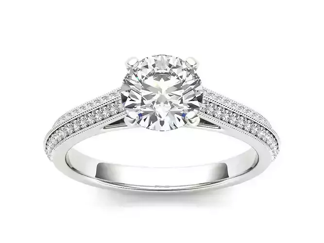 Solitaire ring model