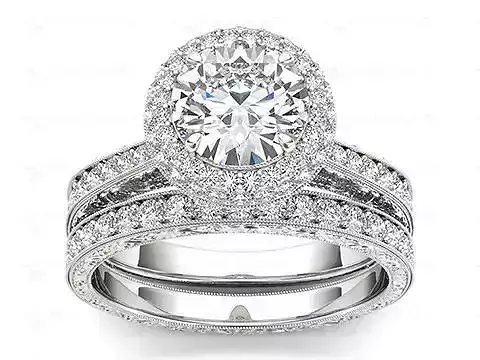 Solitaire ring model