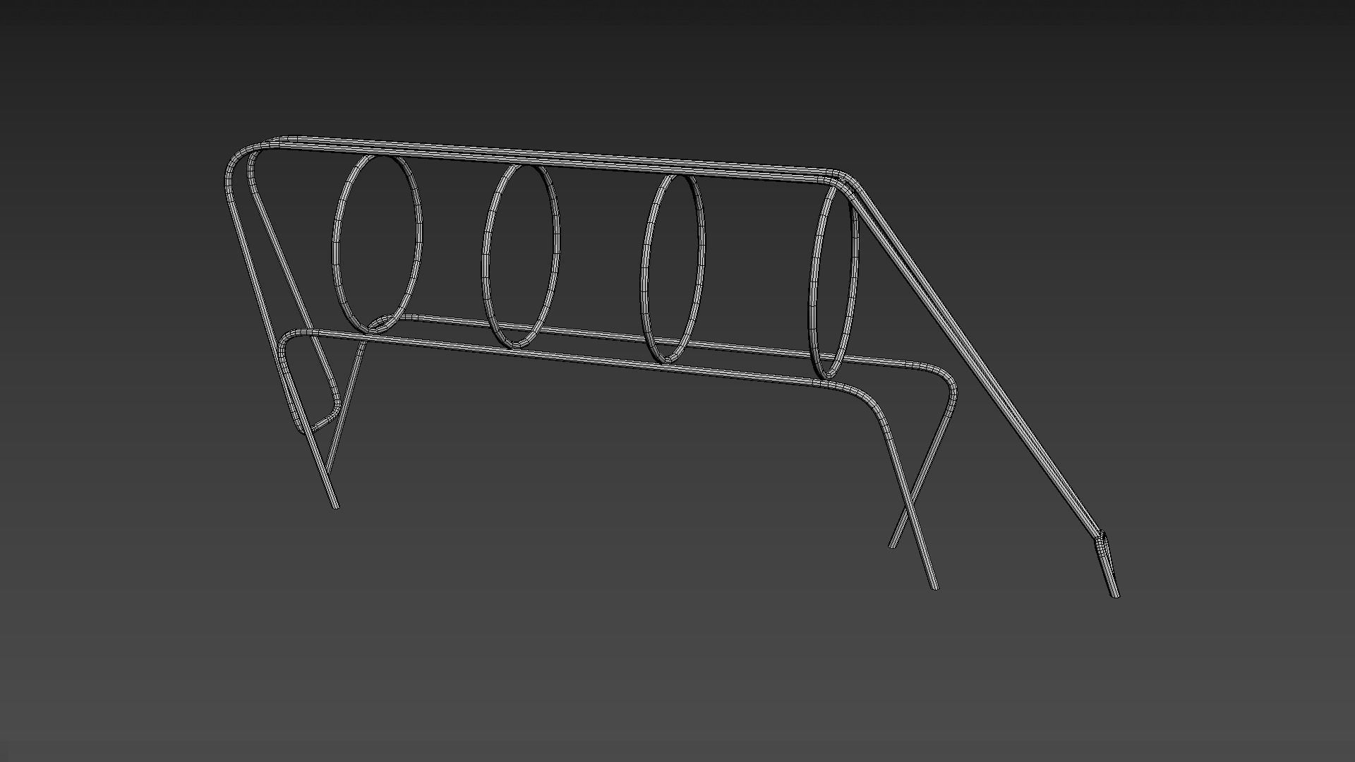 Old Climber Low-poly 3D model_7