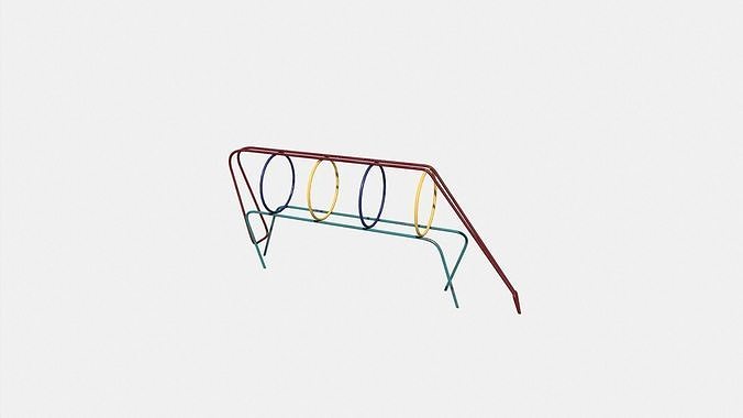 Old Climber Low-poly 3D model