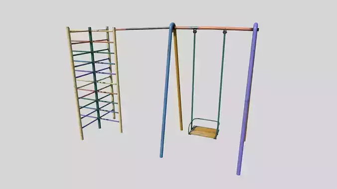 Old Climber with Swings