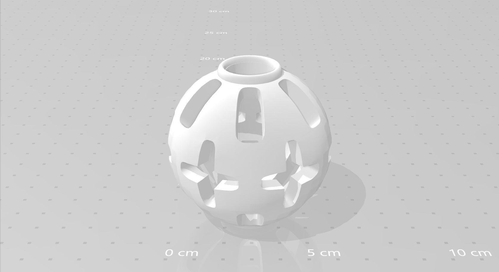 3 size stl beeds 3D print model_1
