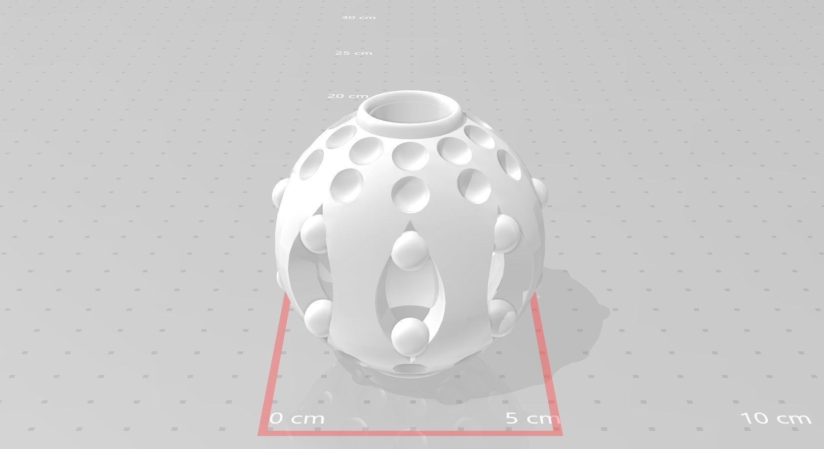 3 size stl beeds 3D print model_1