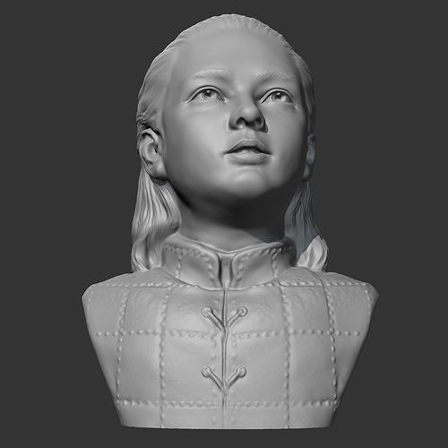 Arya Stark 3D print model 3D print model