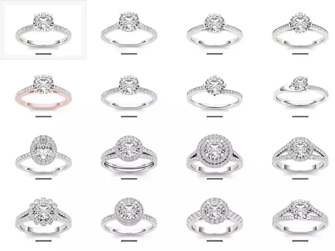 23 solitaire ring models 
