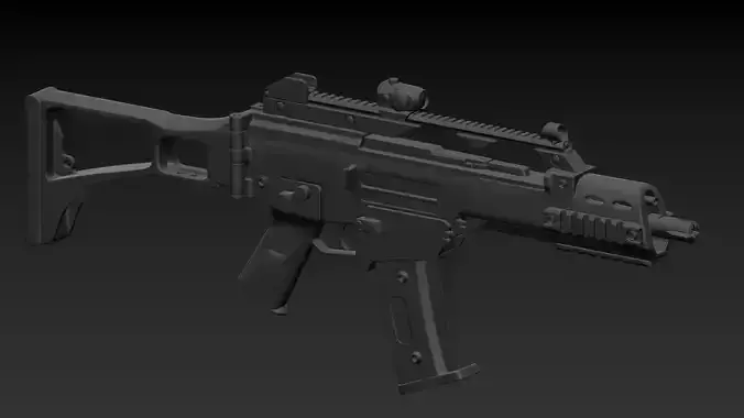 G36C high poly gun