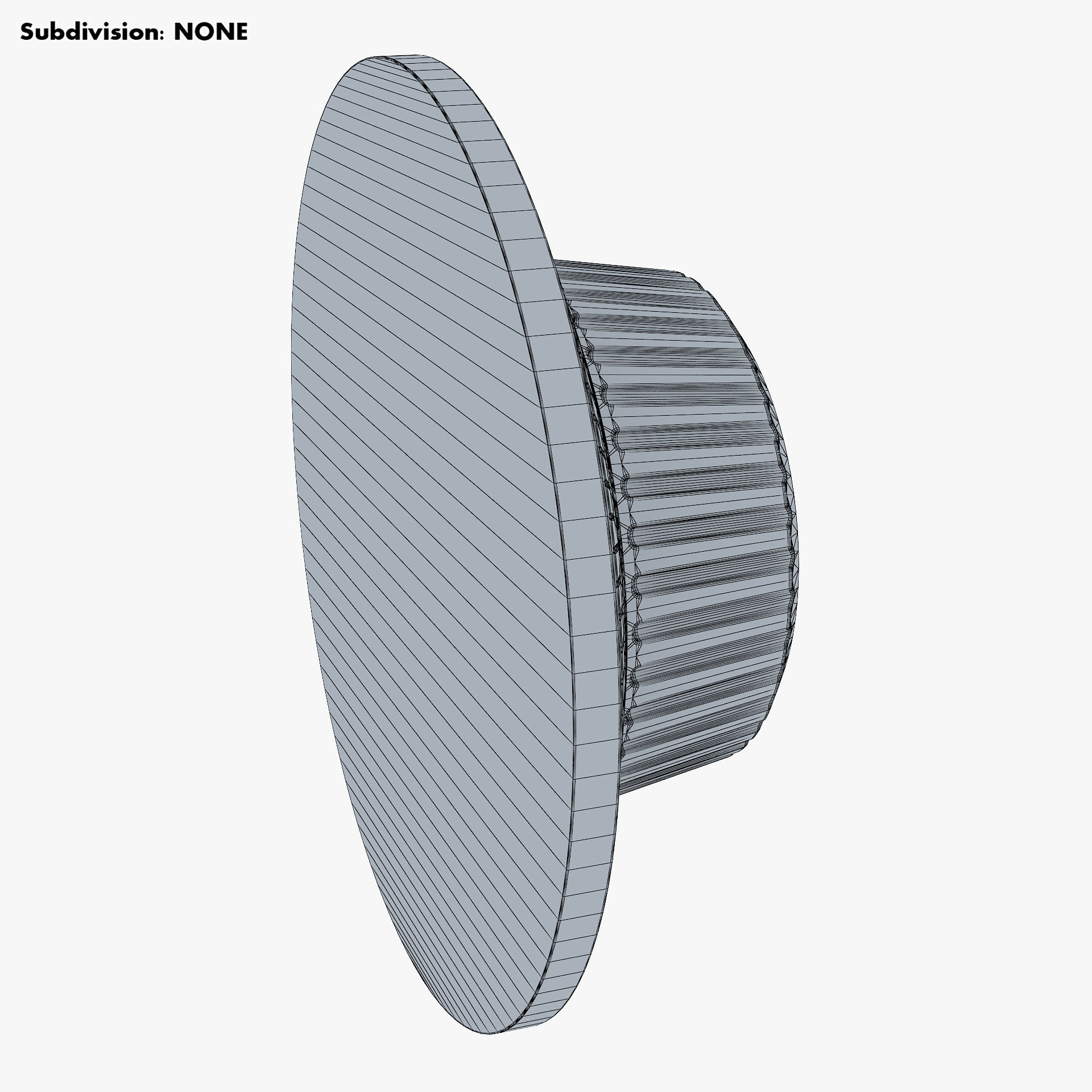 Rotation Mechanical Code Disk Lock v 2 3D model_12