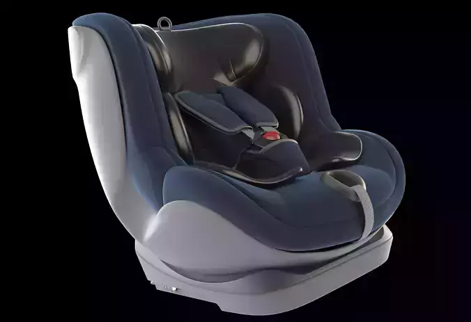 Child Car Seat 3D model