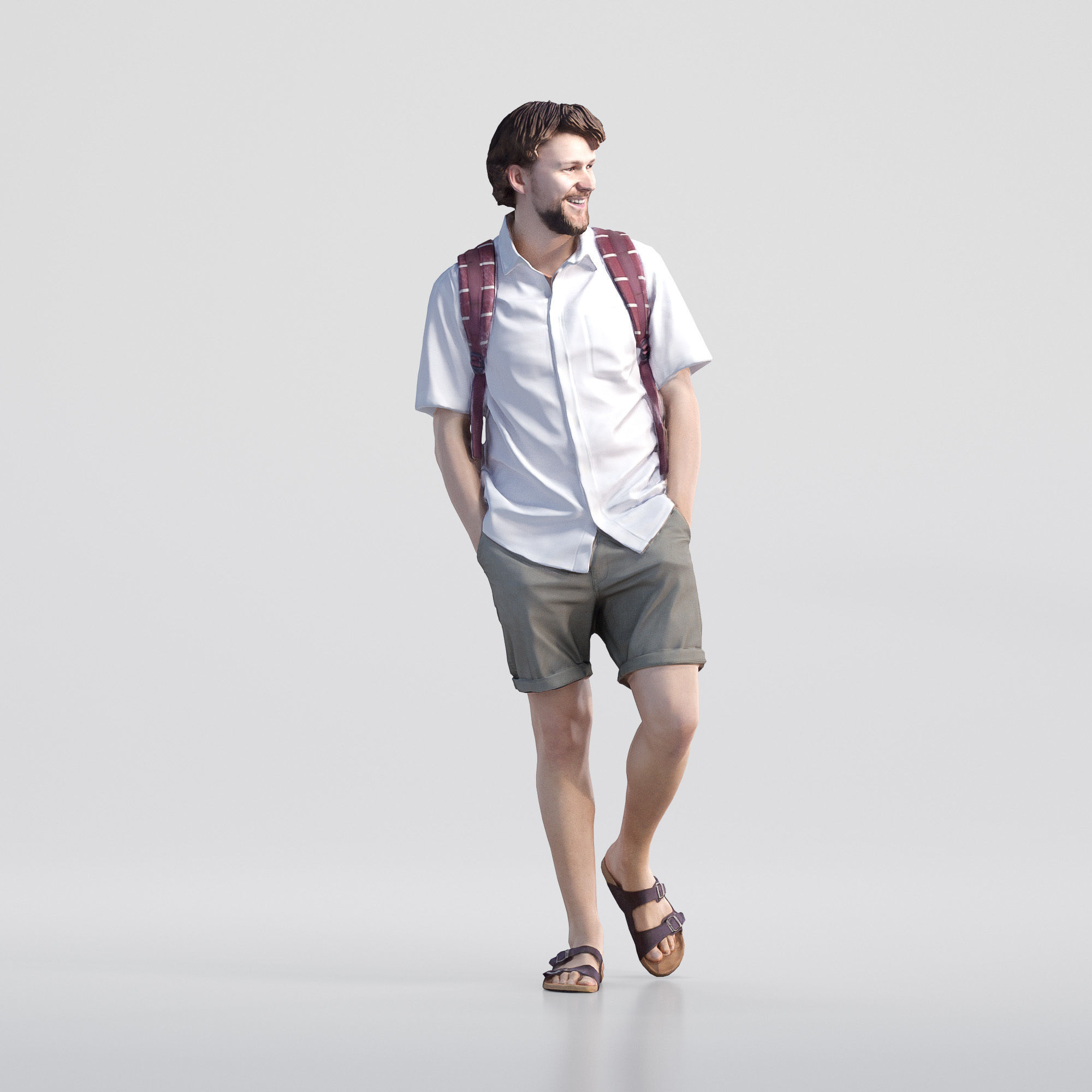 Bundle Casual 003 3D model_14