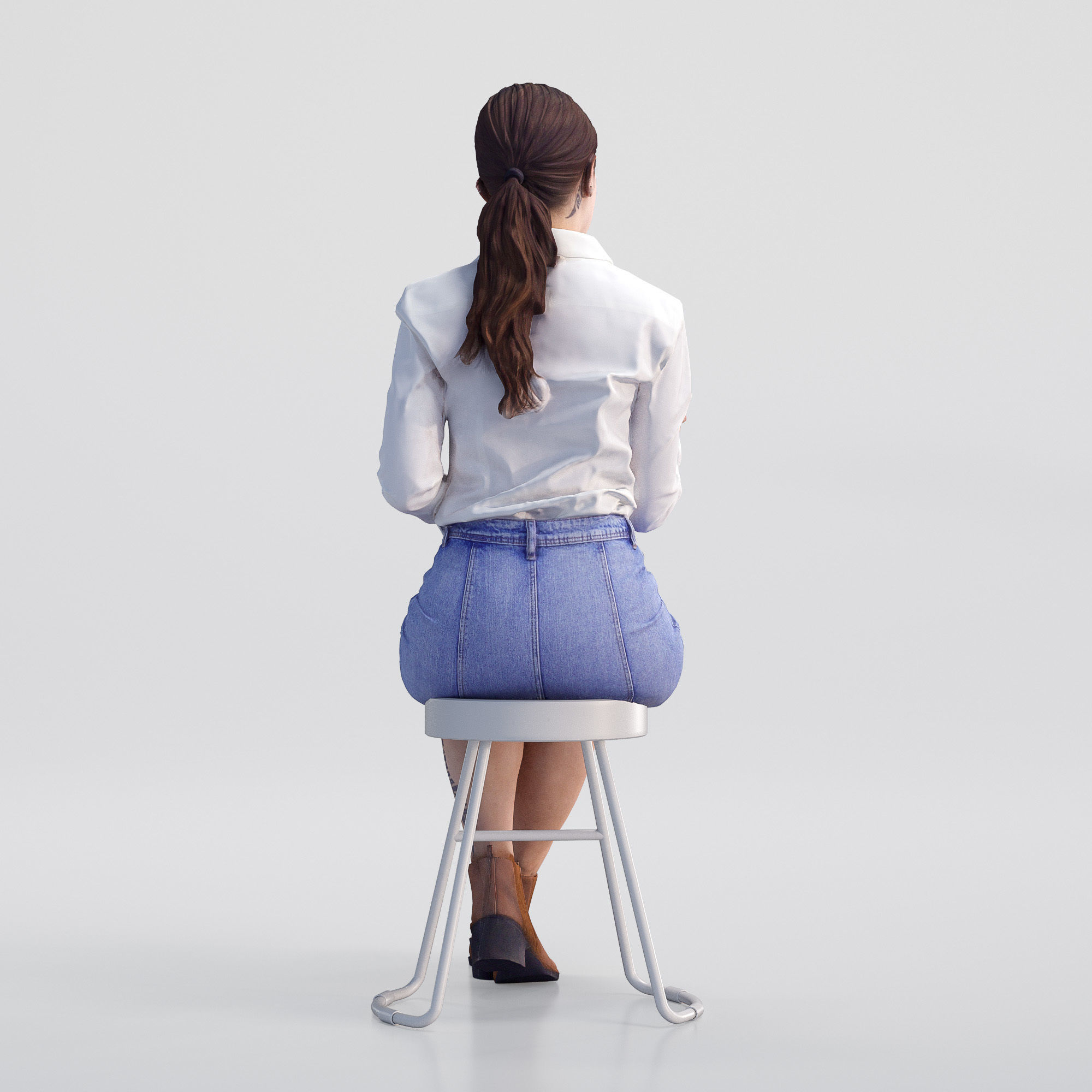 Bundle Casual 003 3D model_7