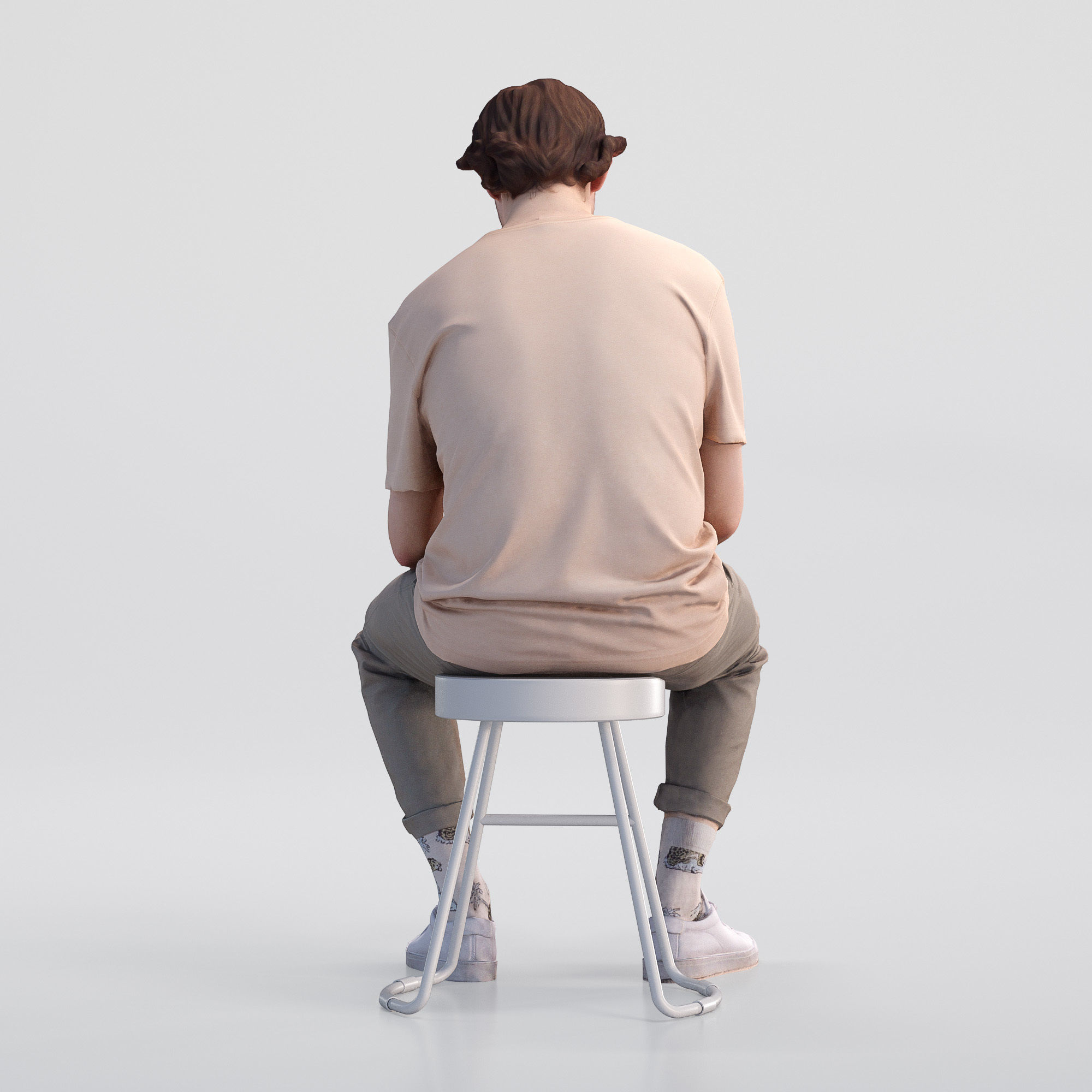 Bundle Casual 003 3D model_11