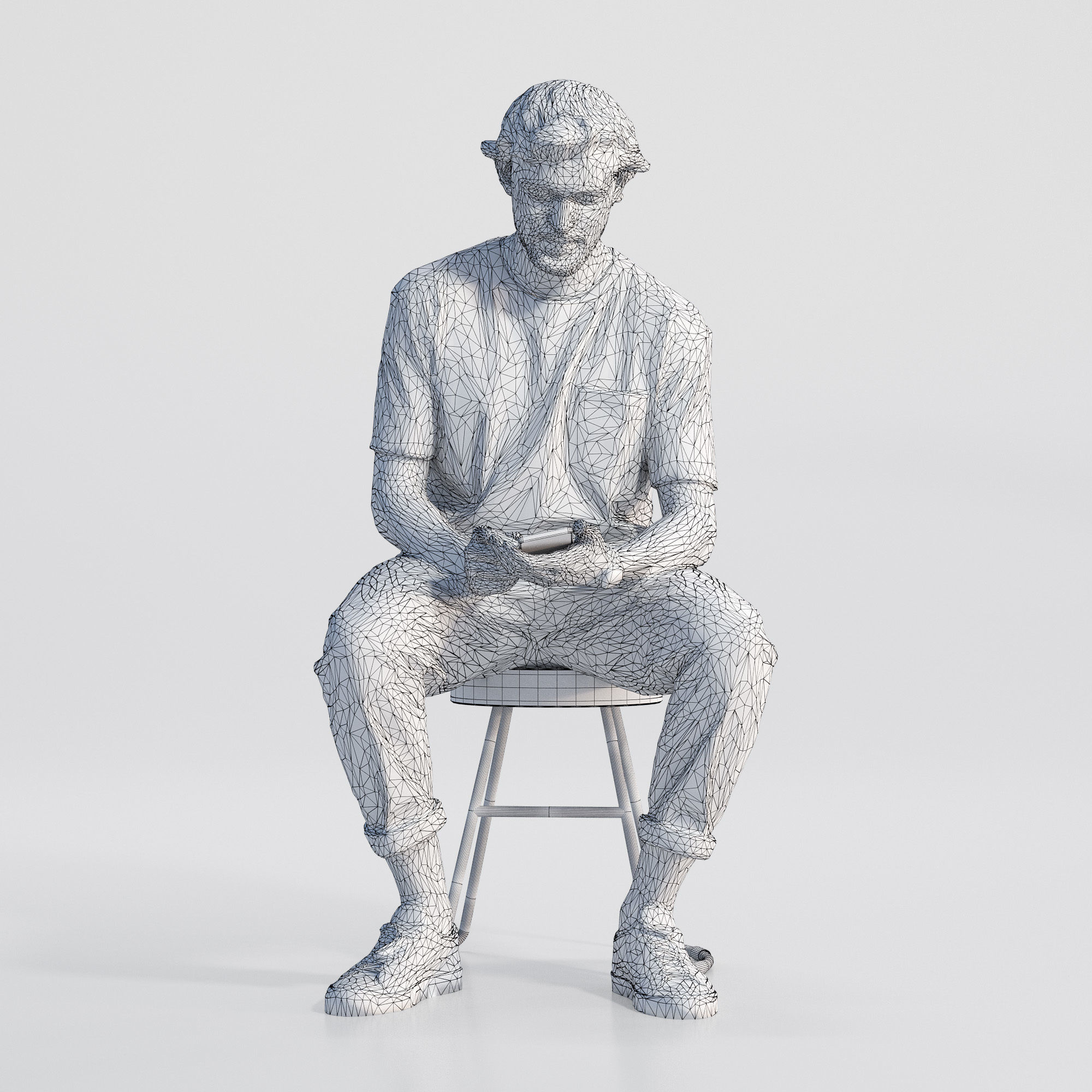 Bundle Casual 003 3D model_13