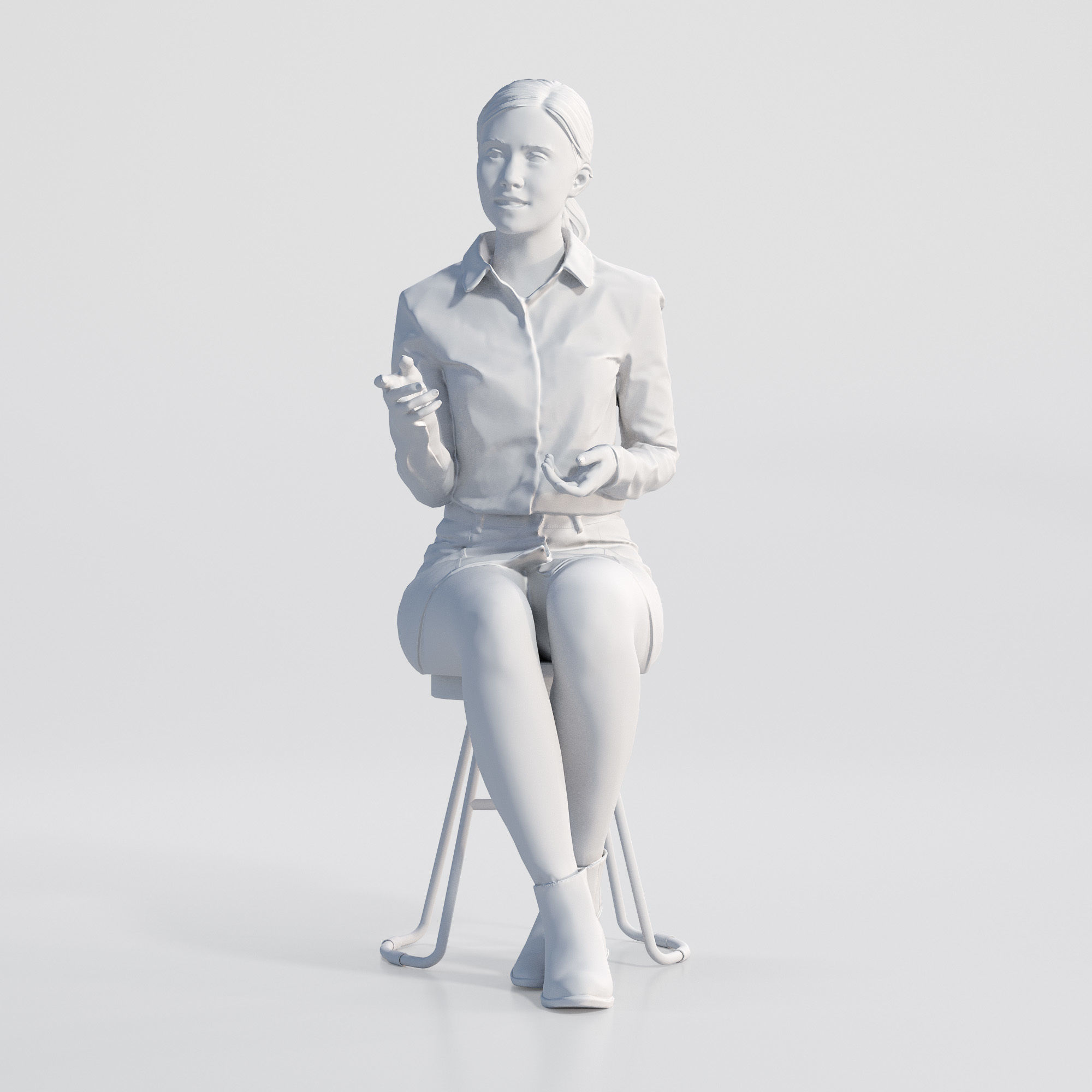 Bundle Casual 003 3D model_8