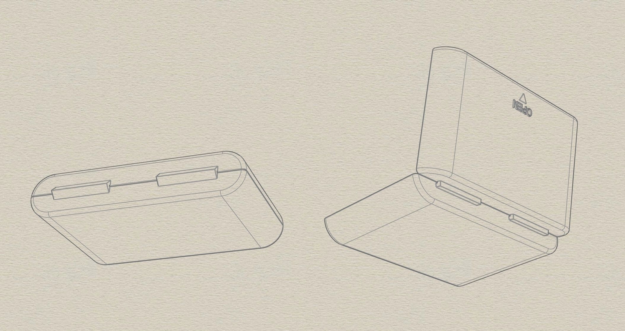 Small box bowl bottle case 3D print model_12