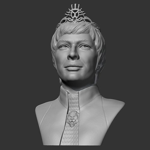 Cersei Lannister 3D print model 3D print model