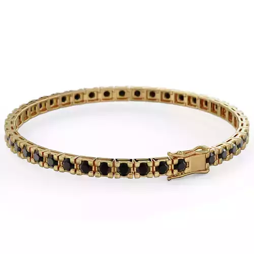  Diamond Tennis Bracelet 3D print model